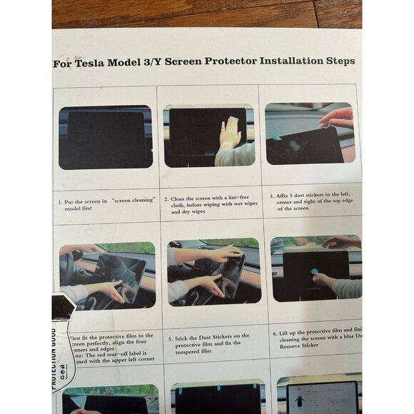 Tesla Model 3/Y Screen Protector - sealed - Picture 5 of 6